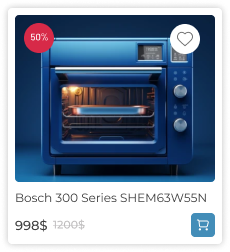 Bosch 300 Series SHEM63W55N dark microwave oven 998 dollars