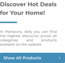 Discover Hot Deals for Your Home - section heading and description